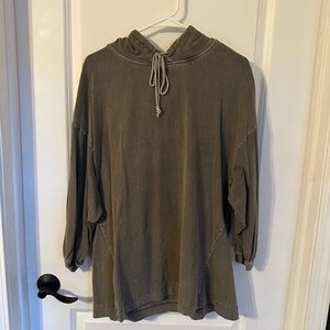 Out From Under Hooded Shirt